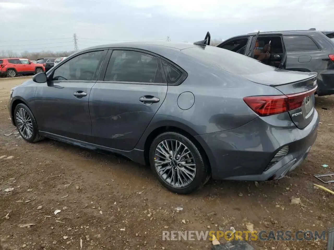 2 Photograph of a damaged car 3KPF54AD3NE451121 KIA FORTE 2022