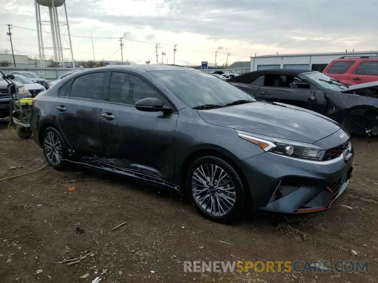 4 Photograph of a damaged car 3KPF54AD3NE451121 KIA FORTE 2022