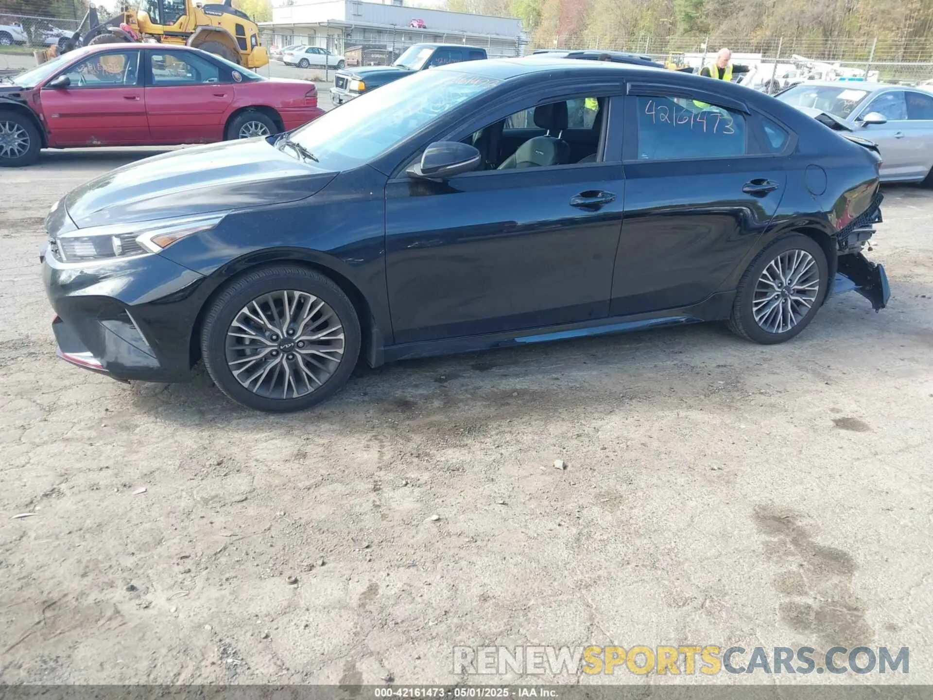 14 Photograph of a damaged car 3KPF54AD3NE495460 KIA FORTE 2022