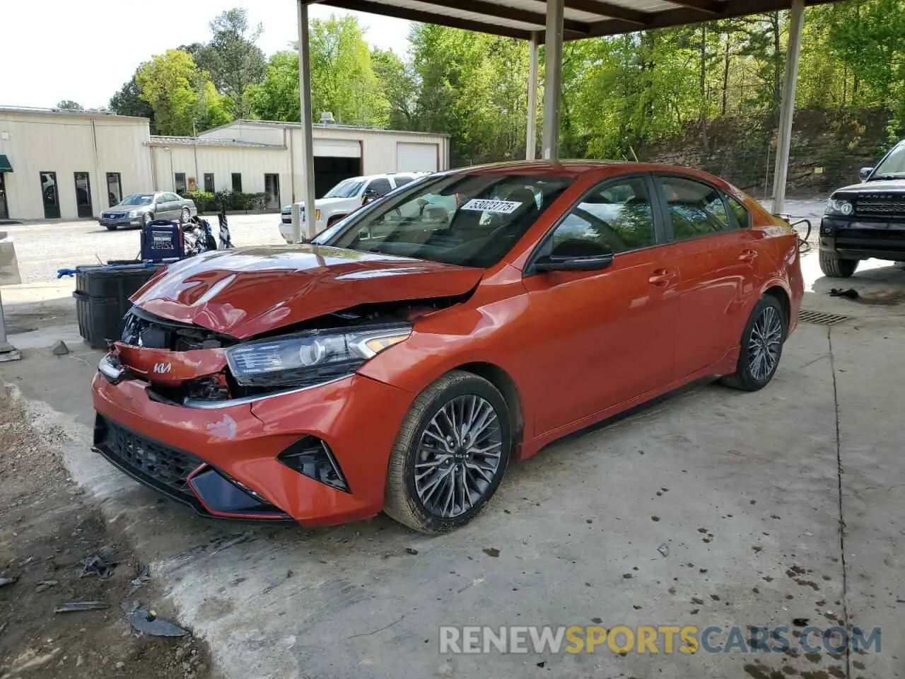 1 Photograph of a damaged car 3KPF54AD4NE437731 KIA FORTE 2022