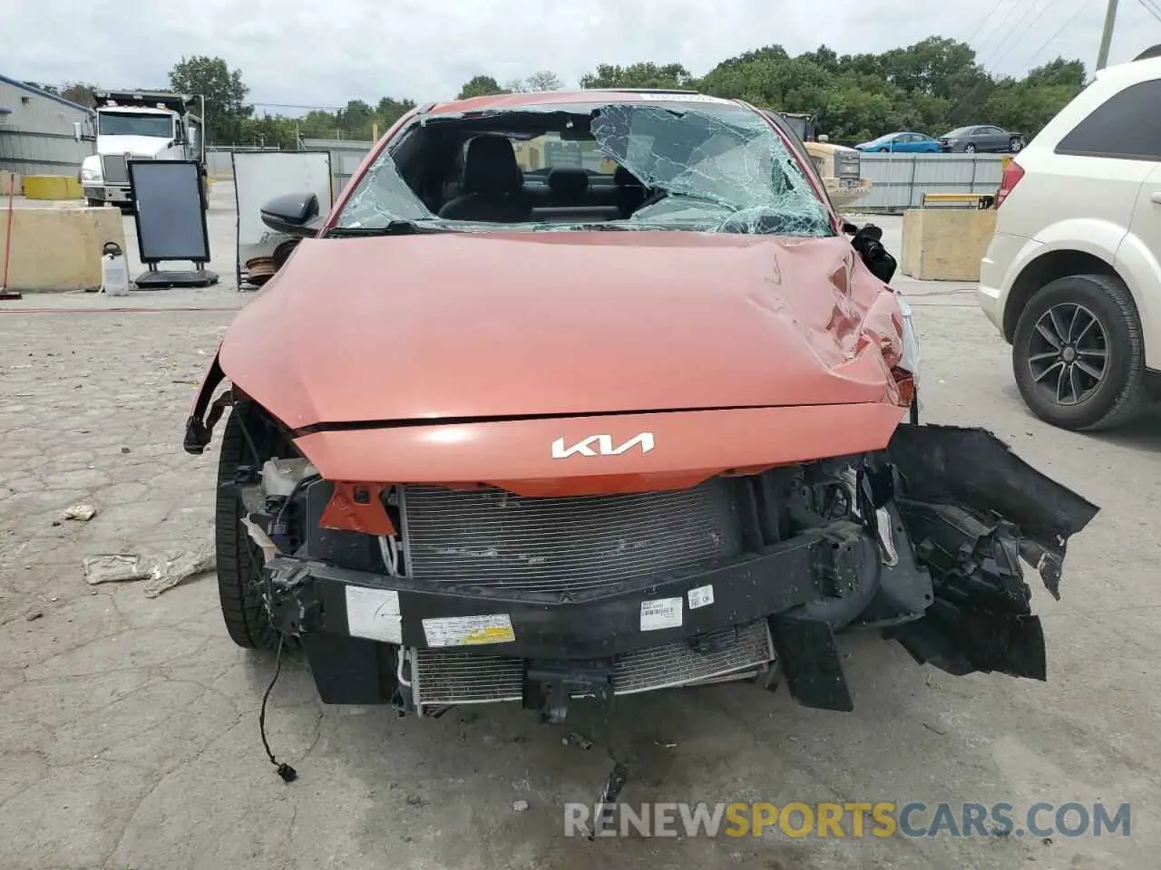 5 Photograph of a damaged car 3KPF54AD4NE448728 KIA FORTE 2022