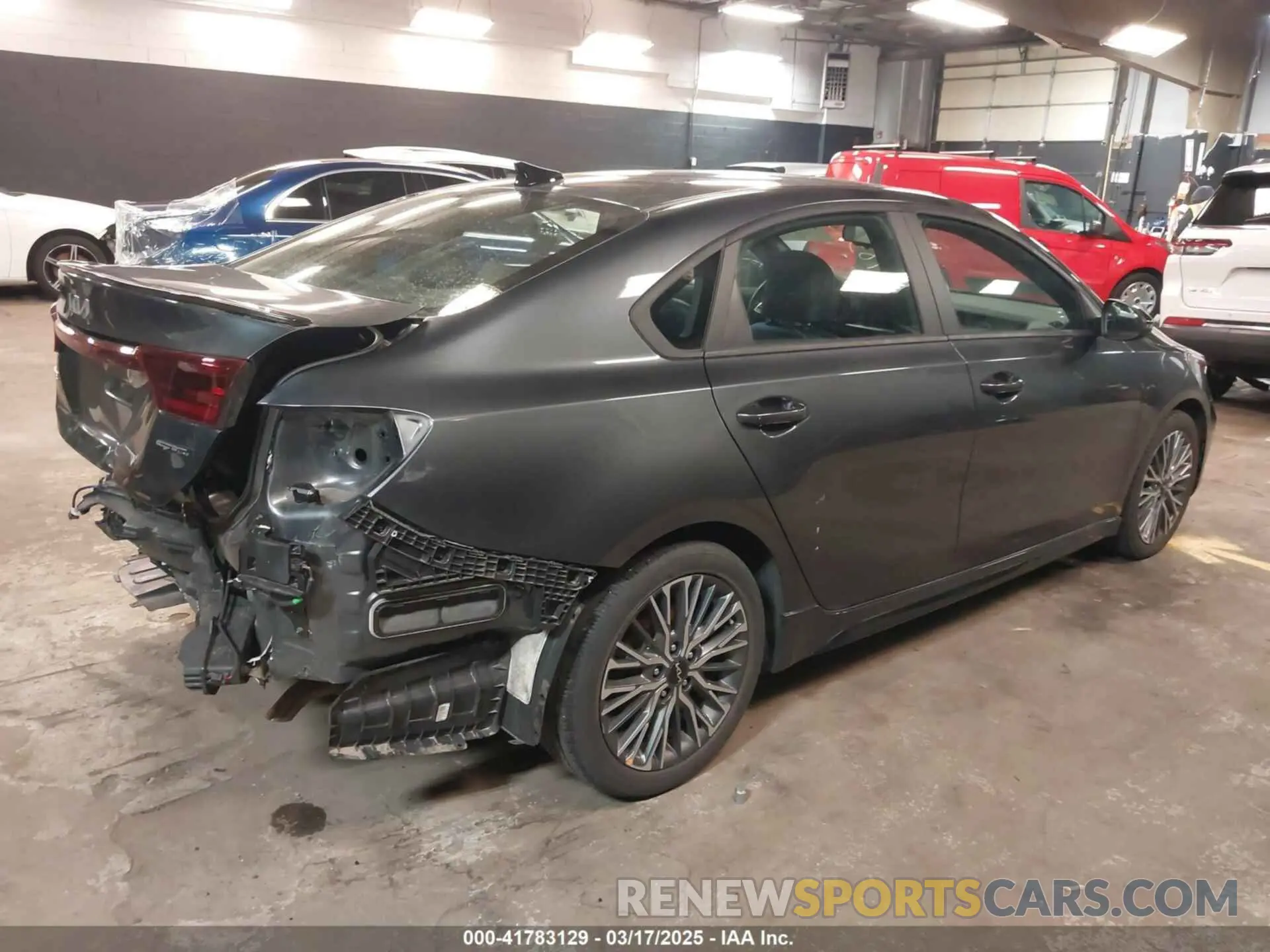 4 Photograph of a damaged car 3KPF54AD4NE470082 KIA FORTE 2022