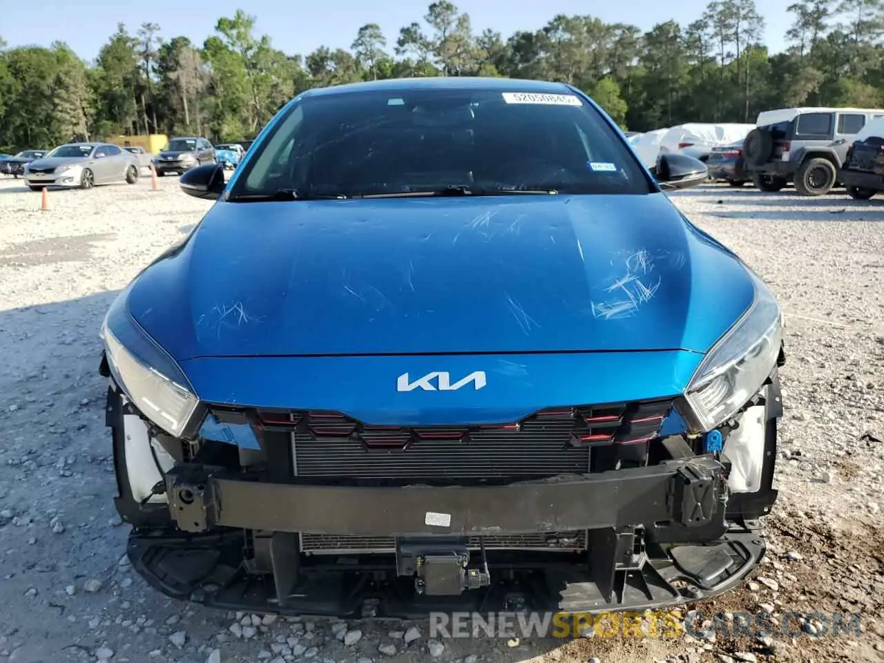 5 Photograph of a damaged car 3KPF54AD4NE479056 KIA FORTE 2022