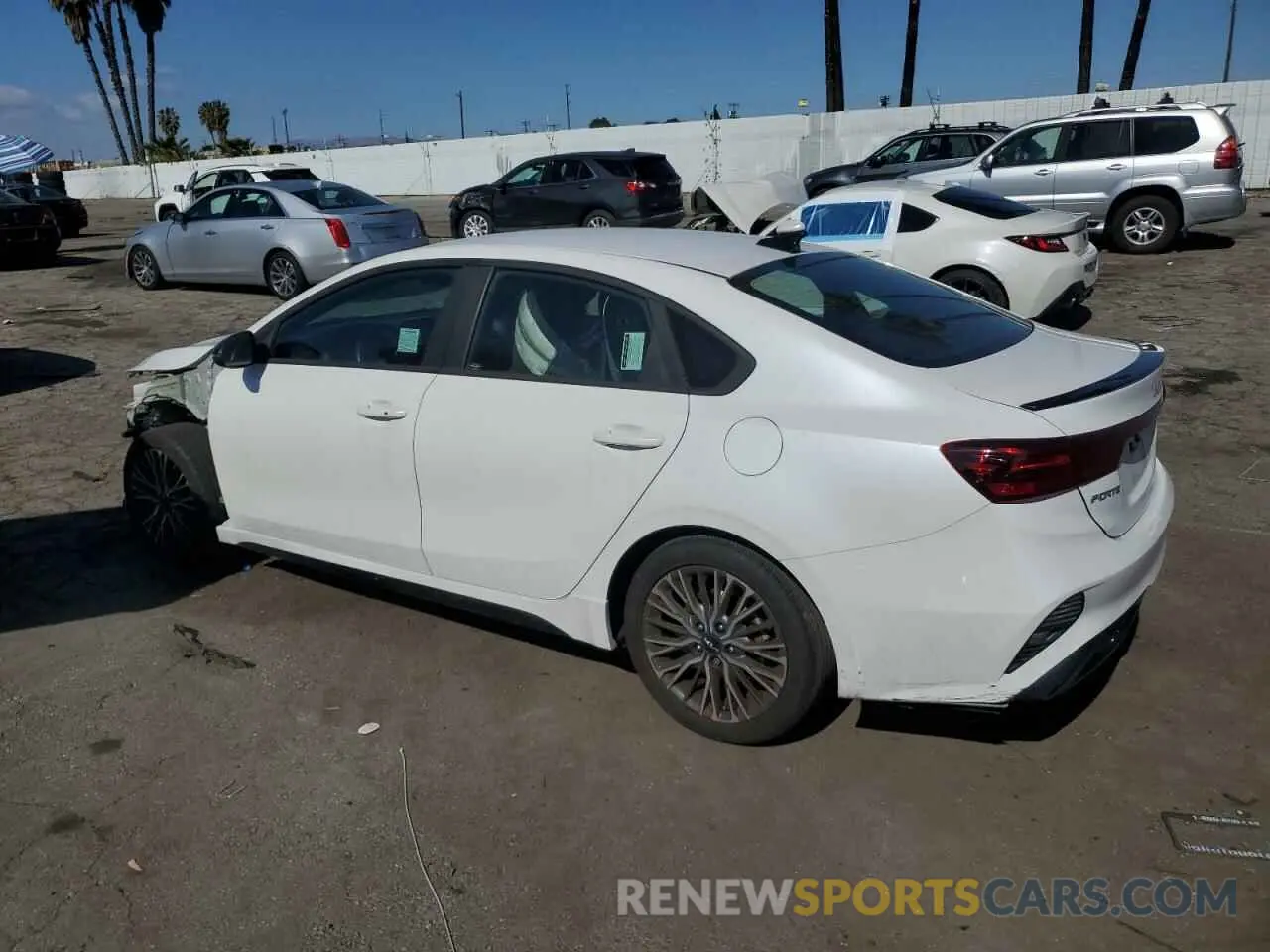 2 Photograph of a damaged car 3KPF54AD4NE486623 KIA FORTE 2022
