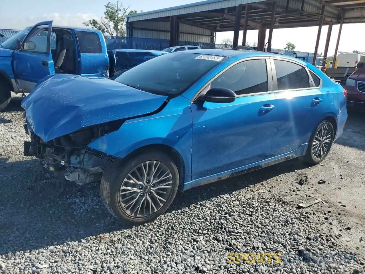1 Photograph of a damaged car 3KPF54AD4NE488176 KIA FORTE 2022