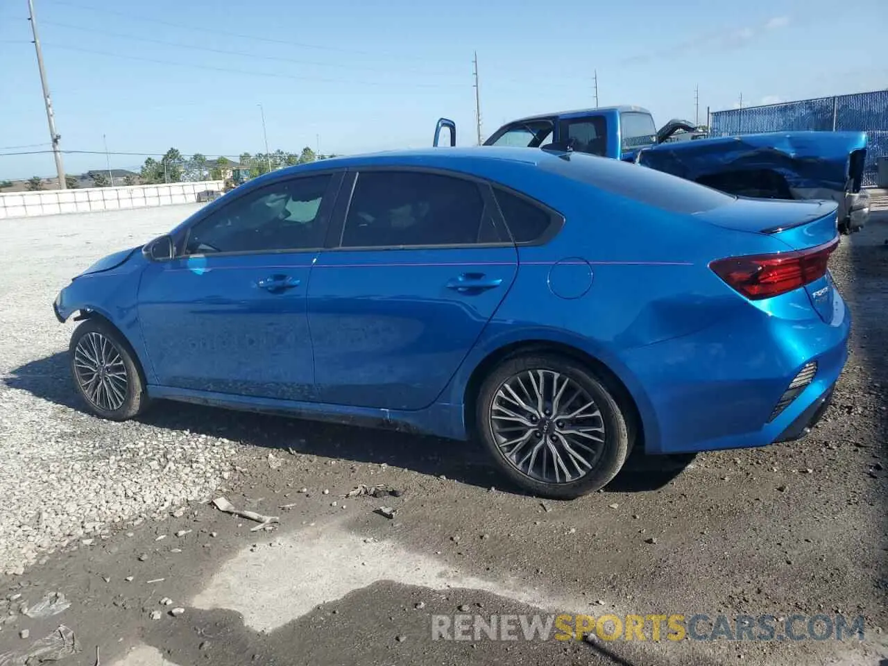 2 Photograph of a damaged car 3KPF54AD4NE488176 KIA FORTE 2022