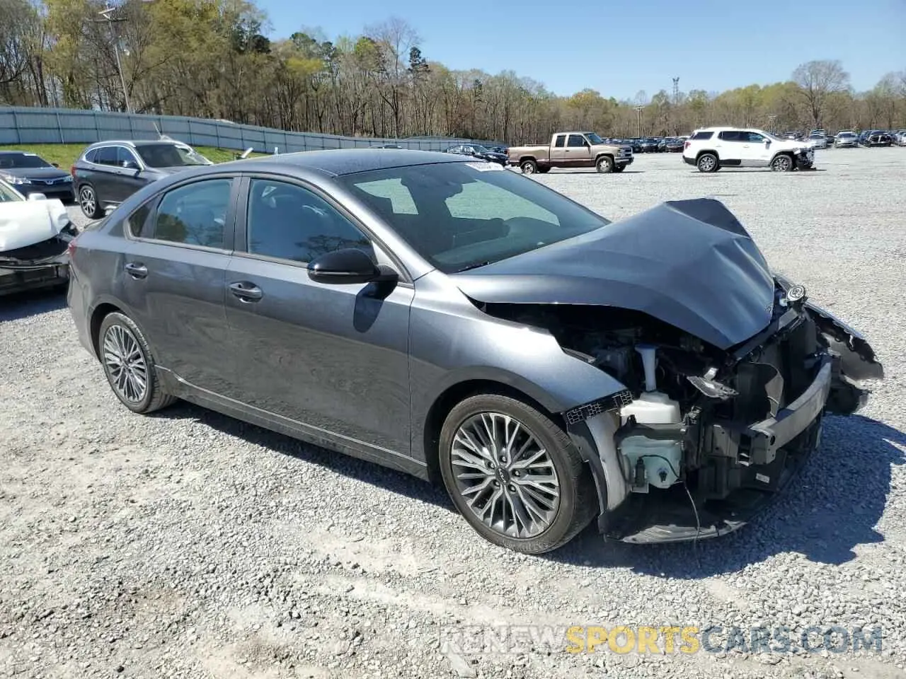 4 Photograph of a damaged car 3KPF54AD5NE469328 KIA FORTE 2022