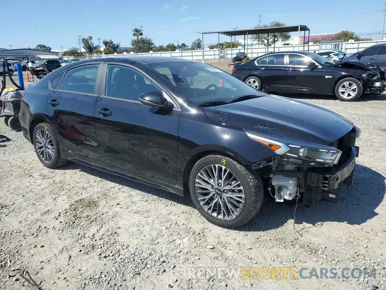 4 Photograph of a damaged car 3KPF54AD5NE489014 KIA FORTE 2022