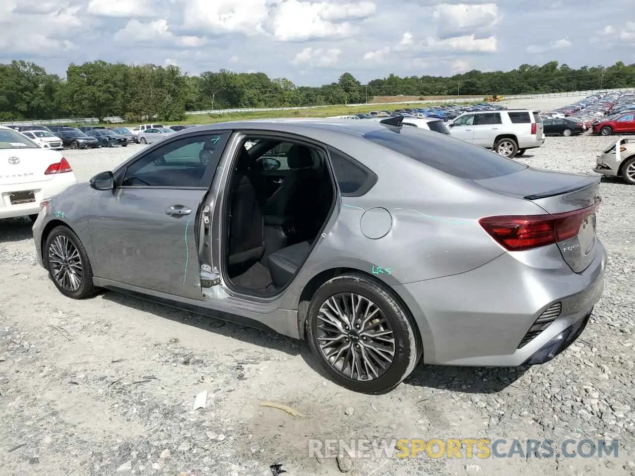 2 Photograph of a damaged car 3KPF54AD6NE433843 KIA FORTE 2022