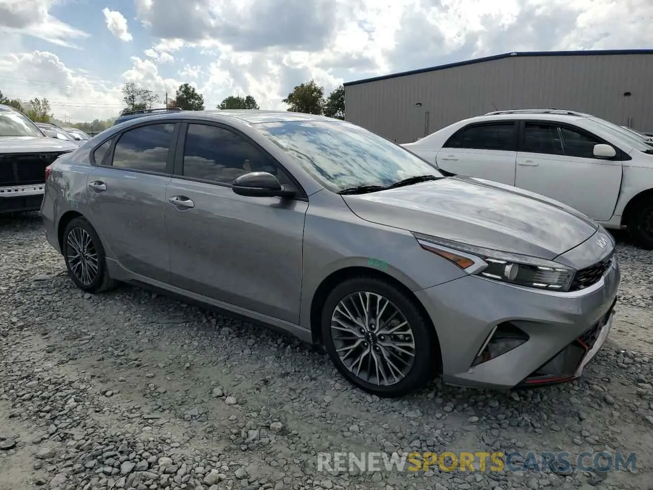 4 Photograph of a damaged car 3KPF54AD6NE433843 KIA FORTE 2022