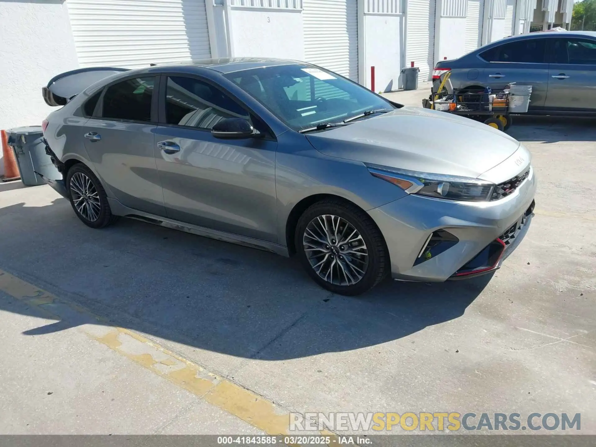 1 Photograph of a damaged car 3KPF54AD6NE498871 KIA FORTE 2022