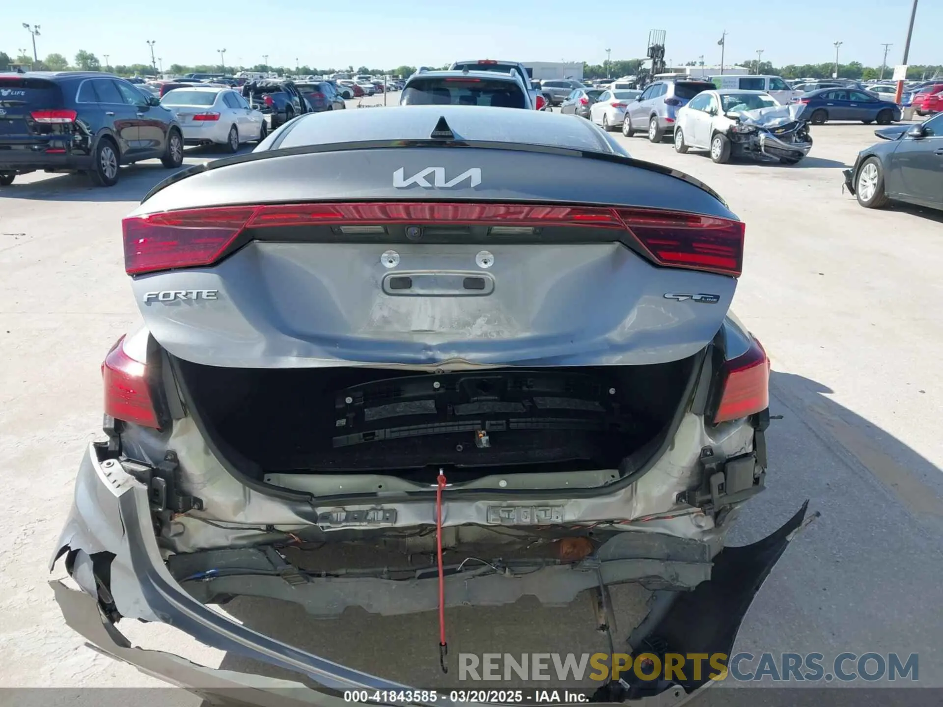 16 Photograph of a damaged car 3KPF54AD6NE498871 KIA FORTE 2022