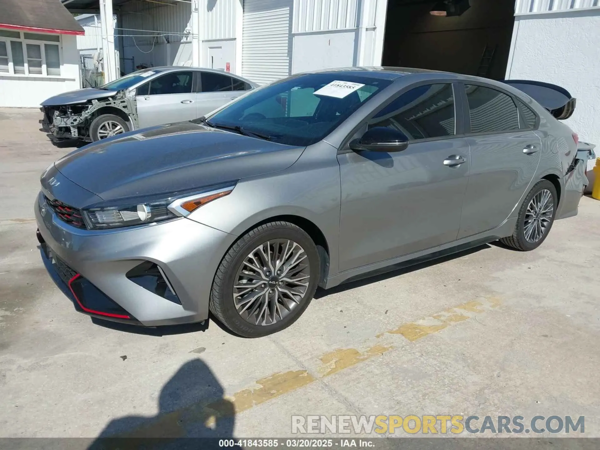 2 Photograph of a damaged car 3KPF54AD6NE498871 KIA FORTE 2022