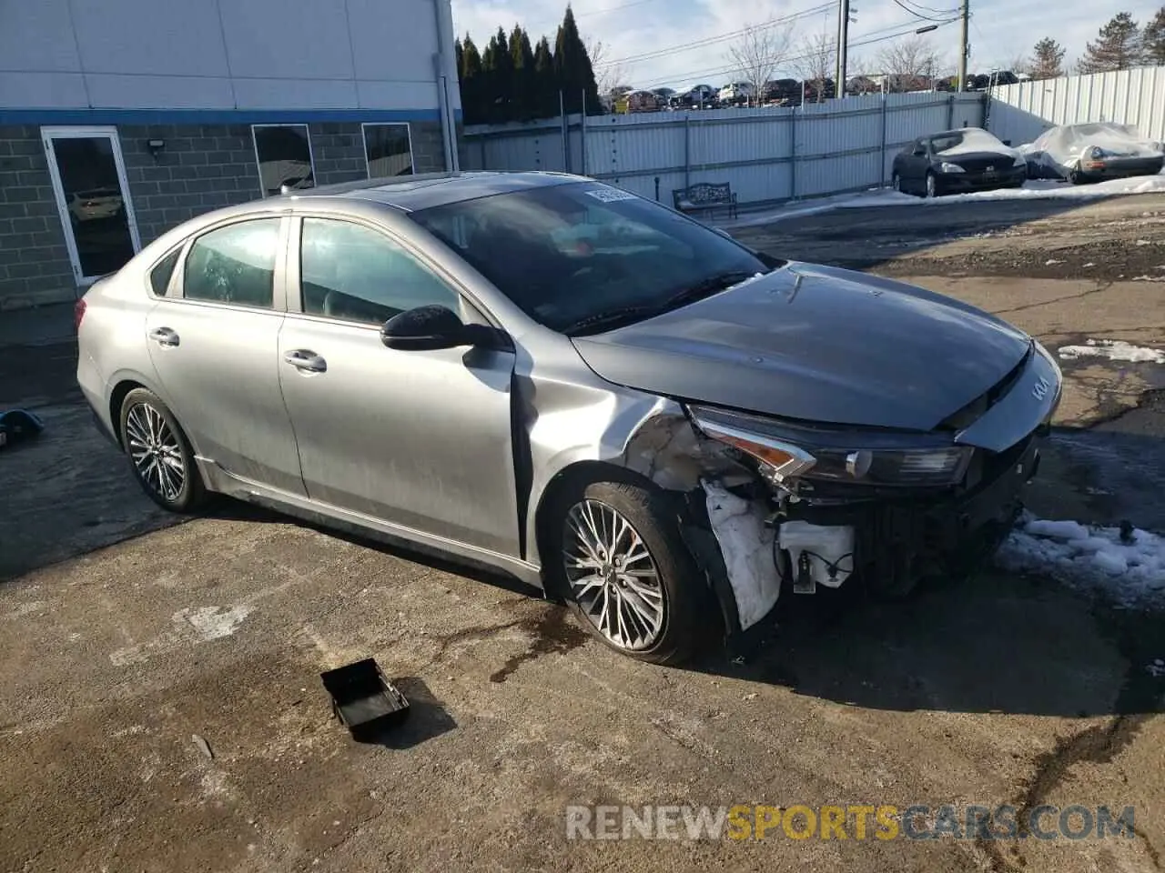4 Photograph of a damaged car 3KPF54AD6NE502692 KIA FORTE 2022