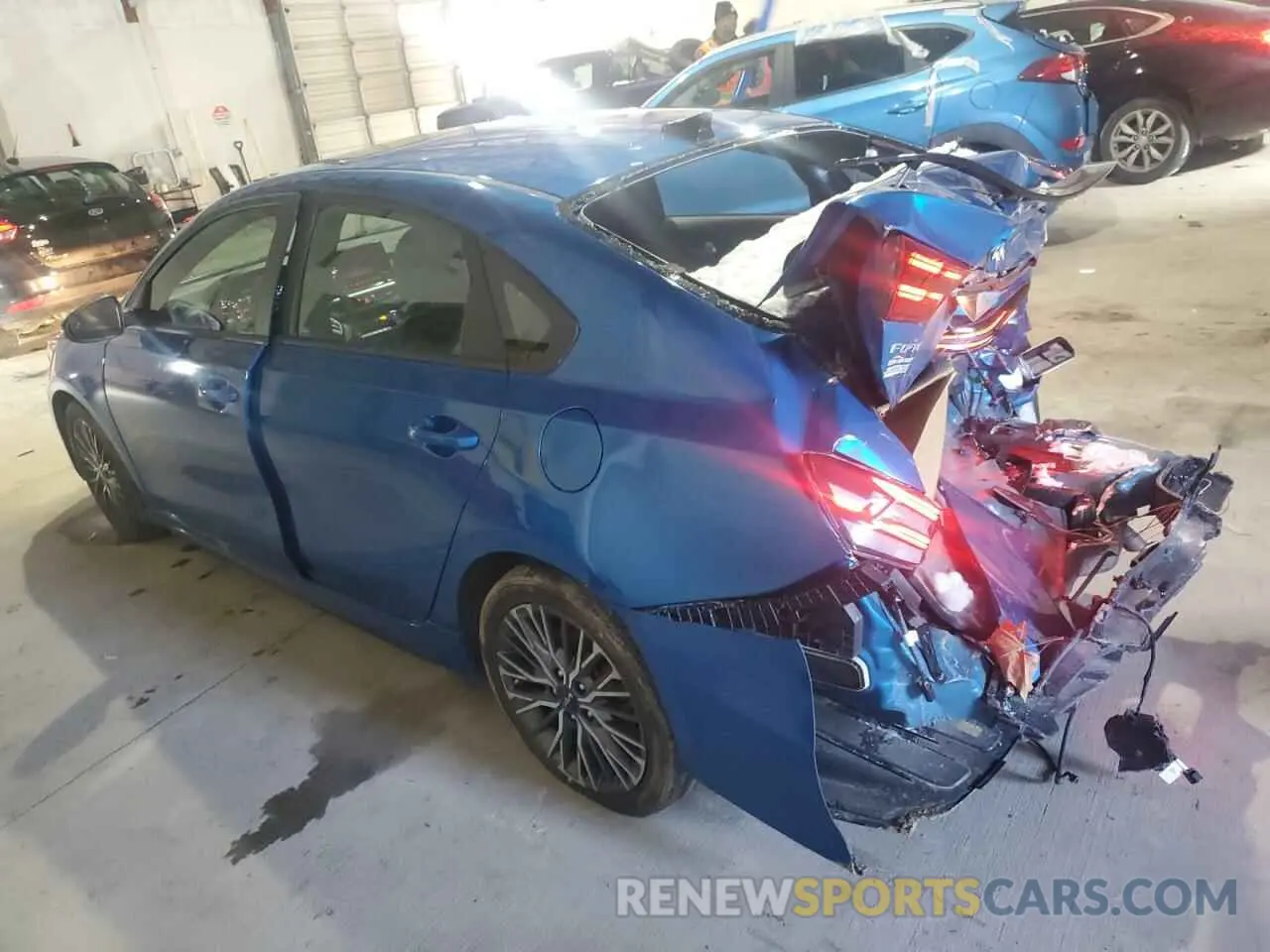 2 Photograph of a damaged car 3KPF54AD6NE505222 KIA FORTE 2022