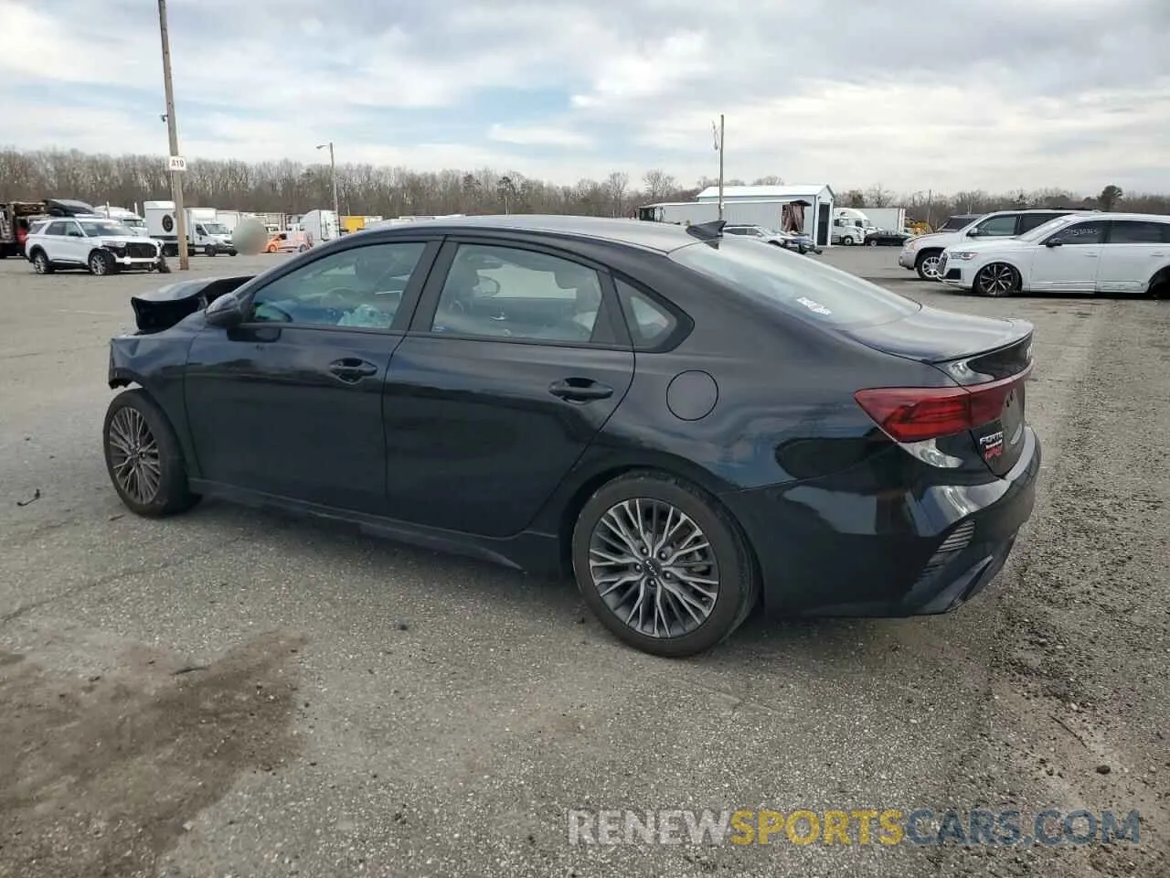 2 Photograph of a damaged car 3KPF54AD6NE509173 KIA FORTE 2022