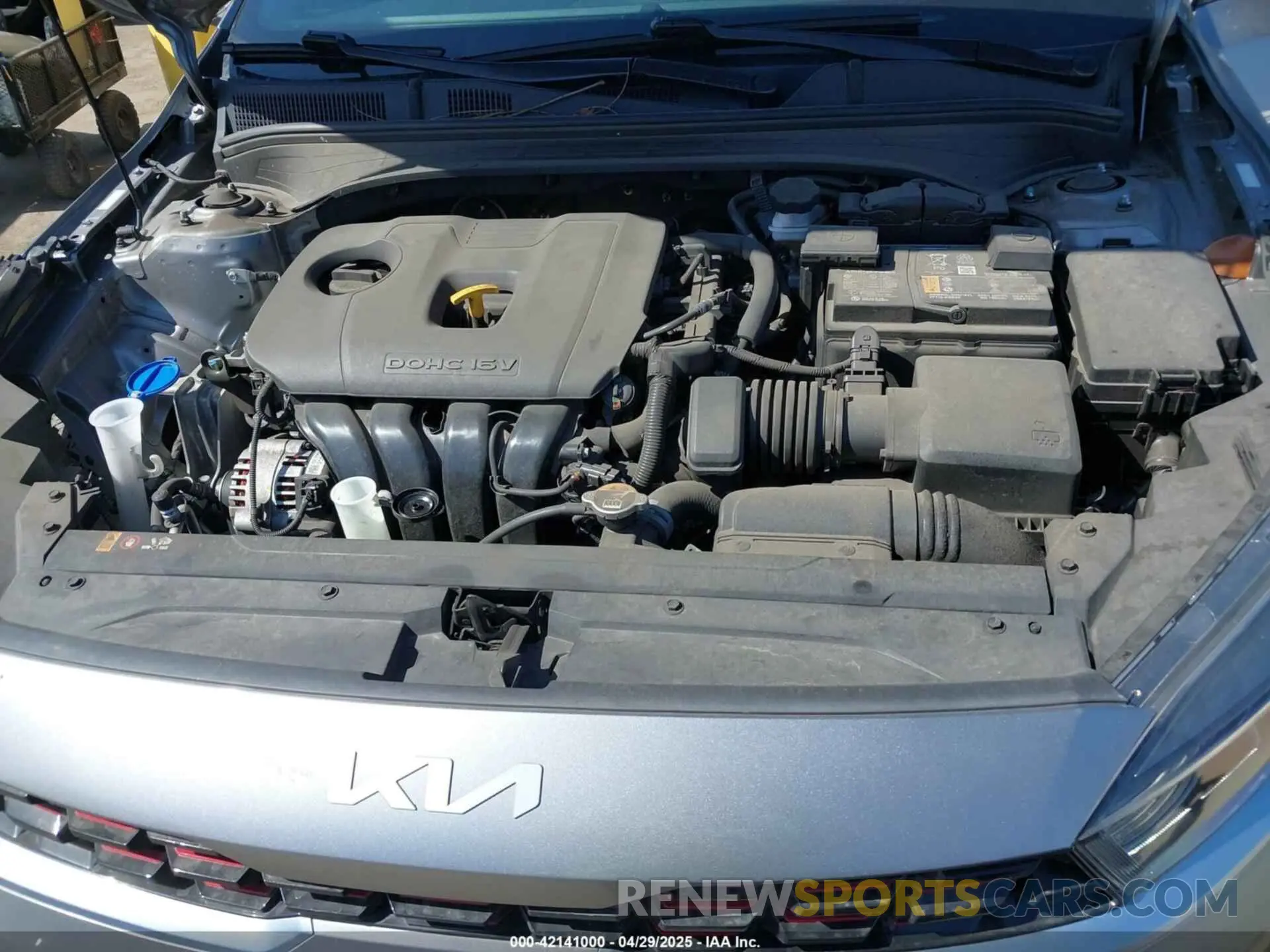10 Photograph of a damaged car 3KPF54AD7NE439859 KIA FORTE 2022