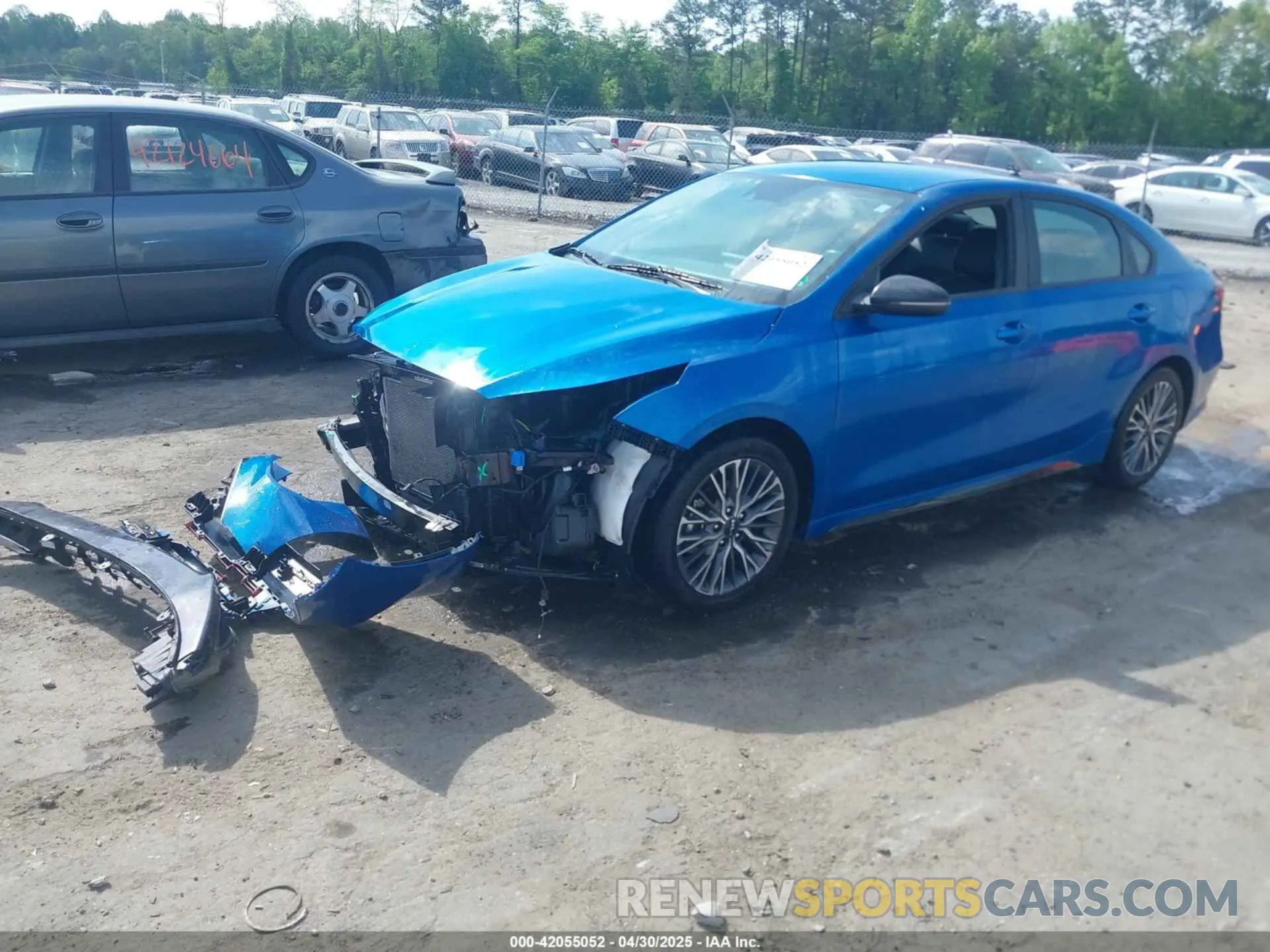 2 Photograph of a damaged car 3KPF54AD7NE442356 KIA FORTE 2022