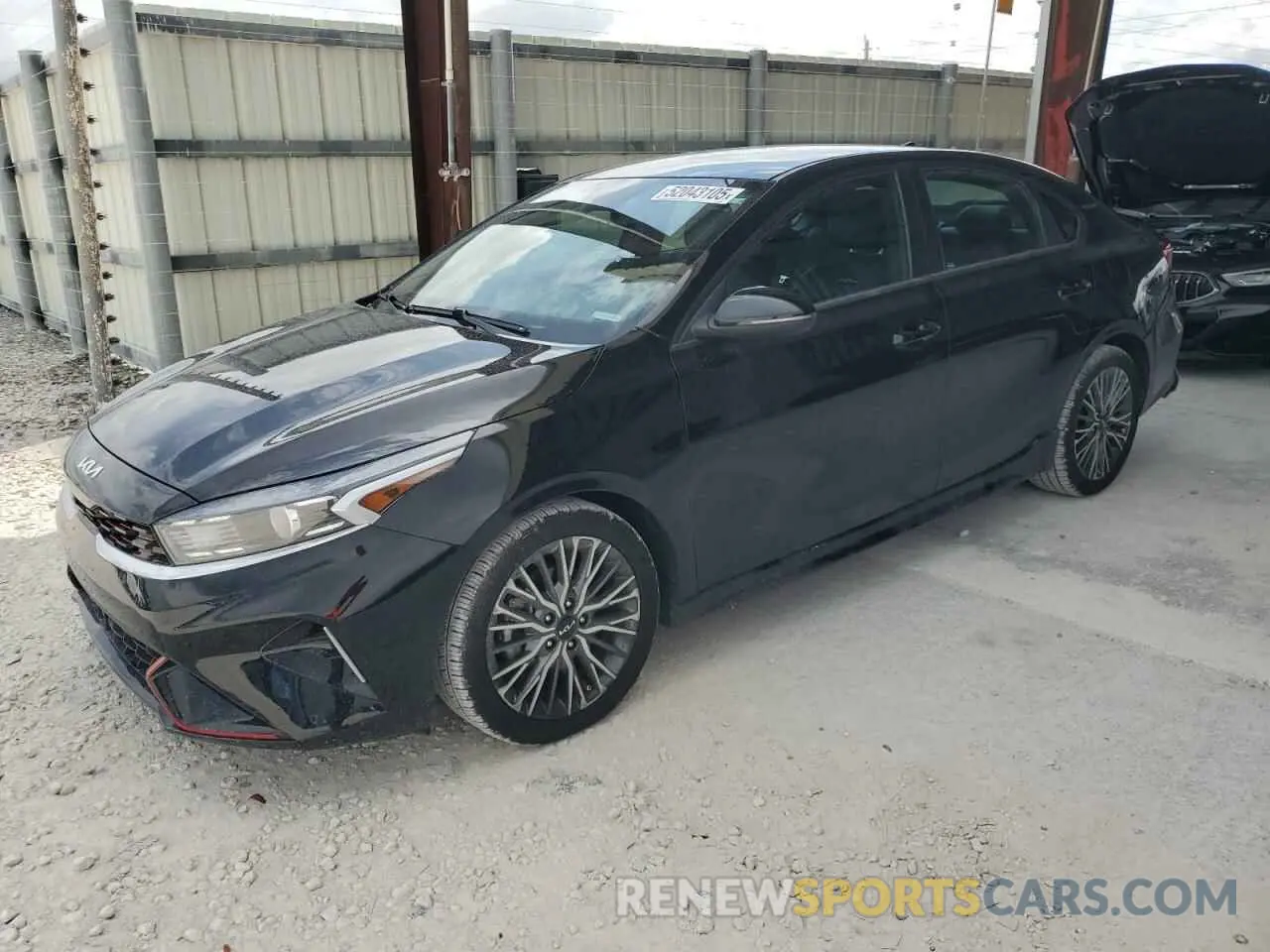 1 Photograph of a damaged car 3KPF54AD7NE443345 KIA FORTE 2022