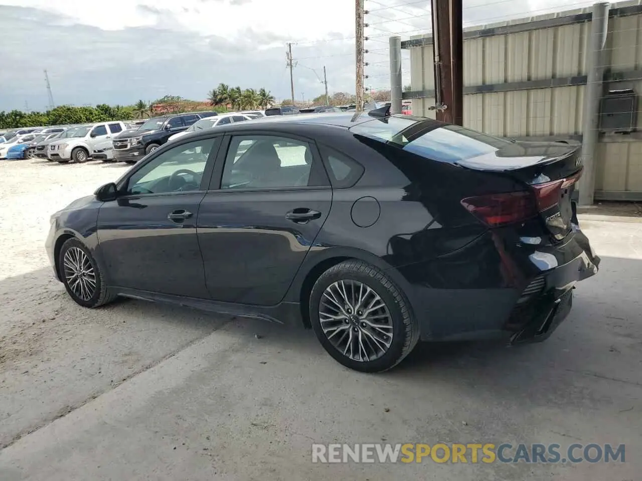 2 Photograph of a damaged car 3KPF54AD7NE443345 KIA FORTE 2022