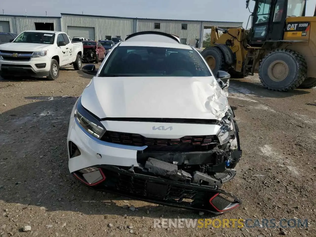 5 Photograph of a damaged car 3KPF54AD7NE484185 KIA FORTE 2022