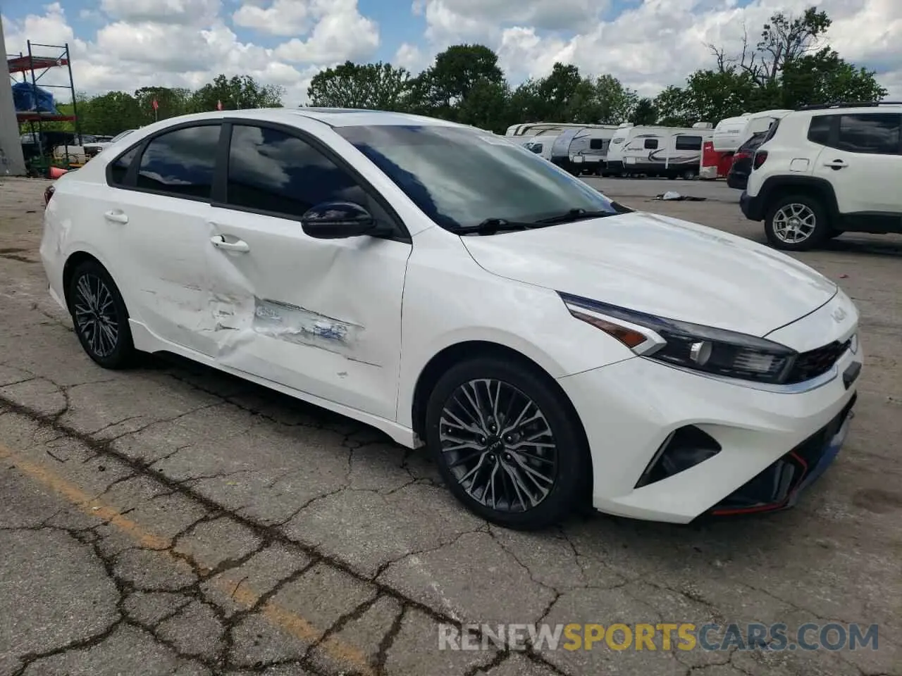 4 Photograph of a damaged car 3KPF54AD7NE496871 KIA FORTE 2022