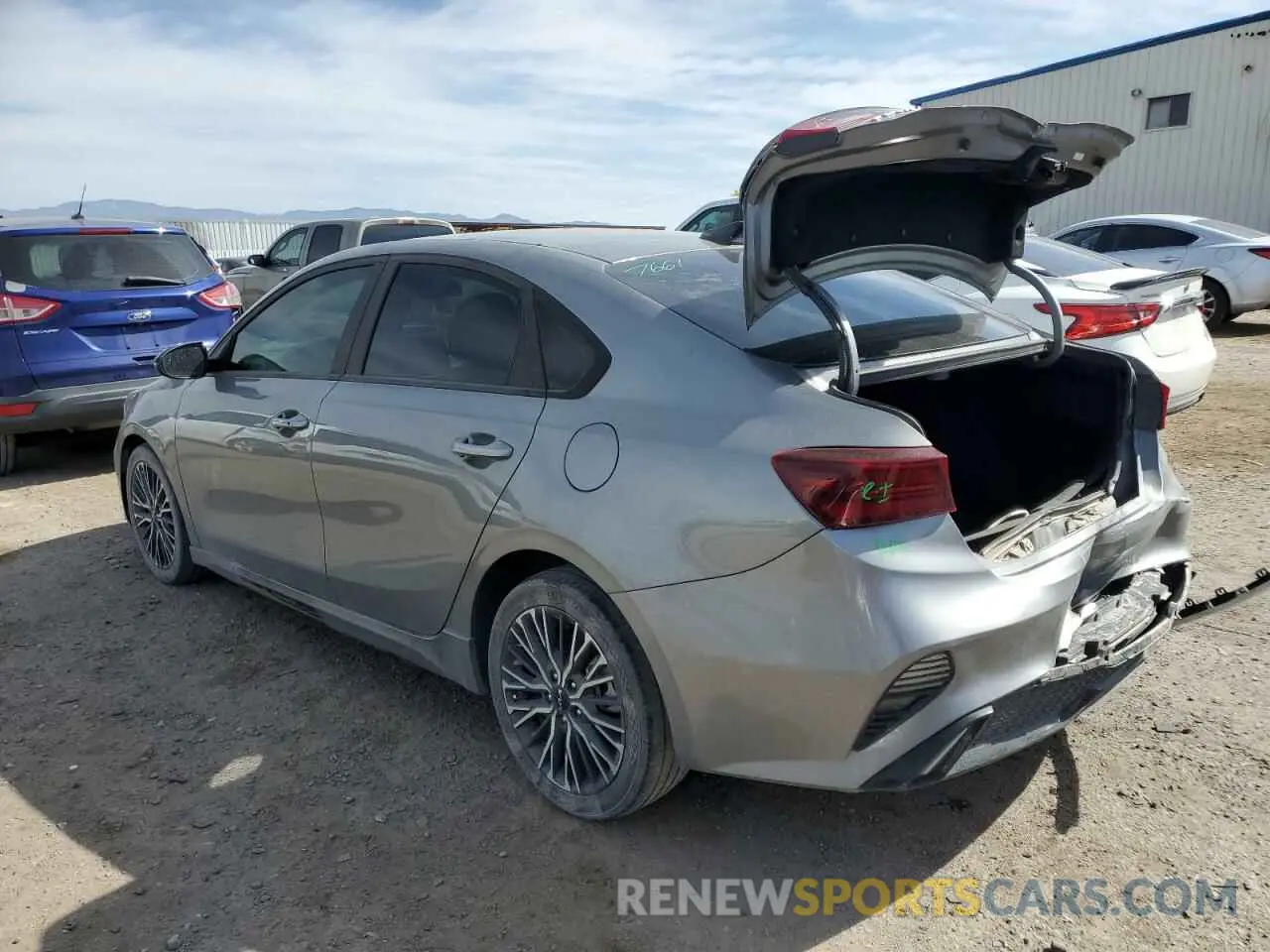 2 Photograph of a damaged car 3KPF54AD7NE507724 KIA FORTE 2022