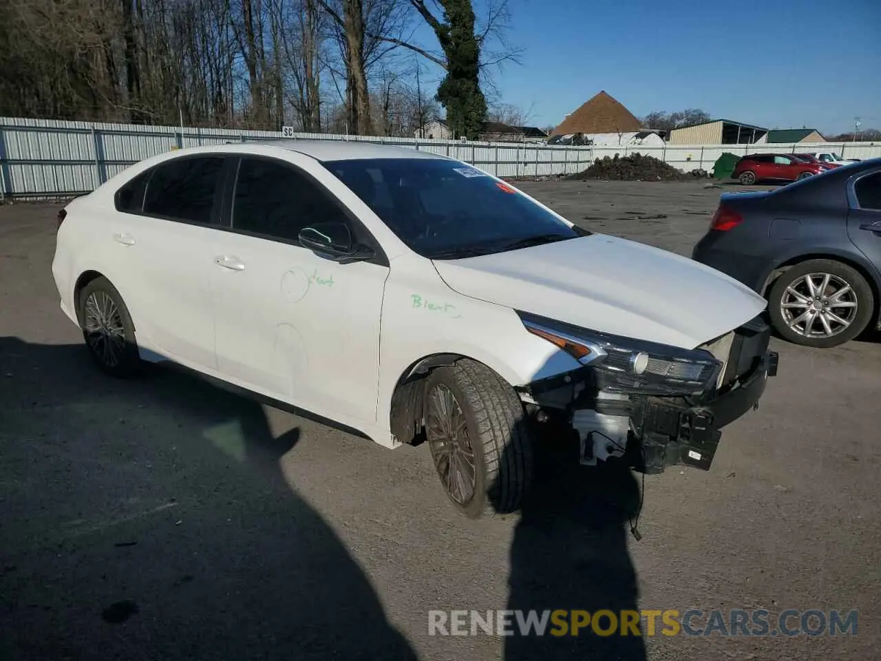 4 Photograph of a damaged car 3KPF54AD8NE439210 KIA FORTE 2022