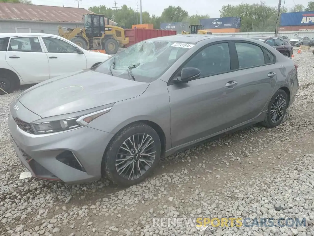 1 Photograph of a damaged car 3KPF54AD8NE474037 KIA FORTE 2022