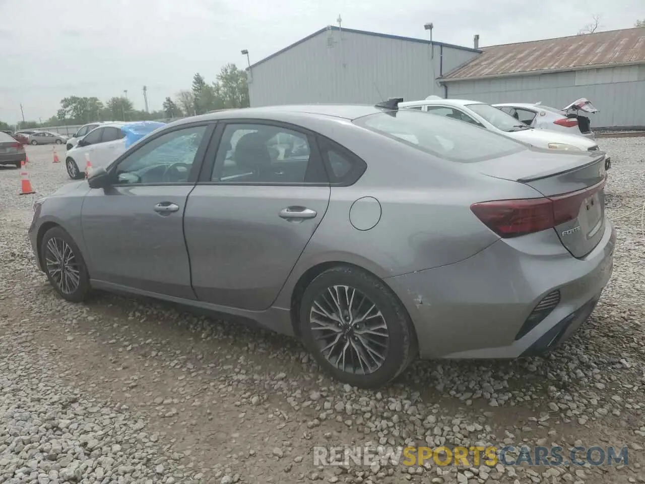 2 Photograph of a damaged car 3KPF54AD8NE474037 KIA FORTE 2022