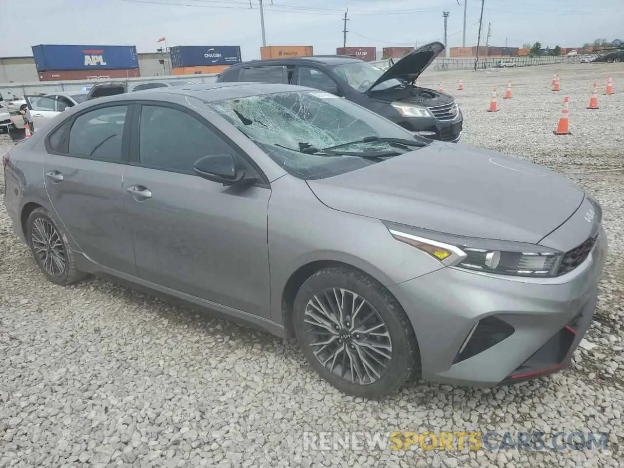 4 Photograph of a damaged car 3KPF54AD8NE474037 KIA FORTE 2022