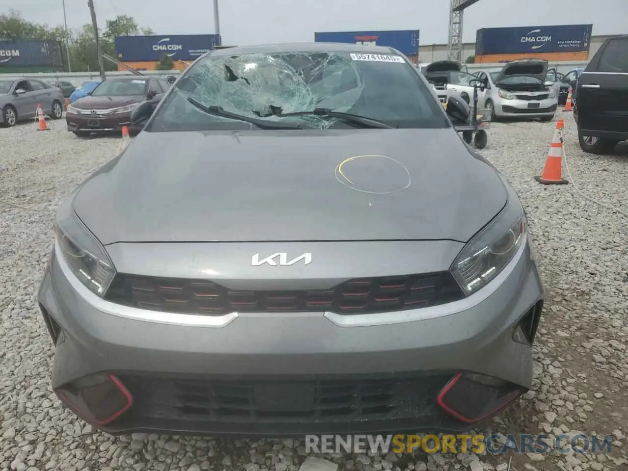 5 Photograph of a damaged car 3KPF54AD8NE474037 KIA FORTE 2022