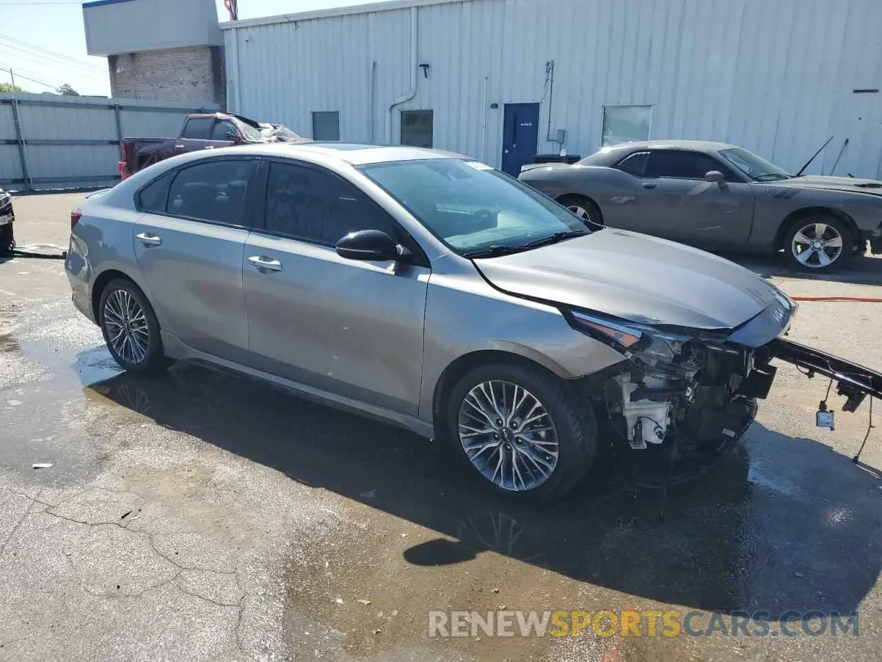 4 Photograph of a damaged car 3KPF54AD8NE479934 KIA FORTE 2022