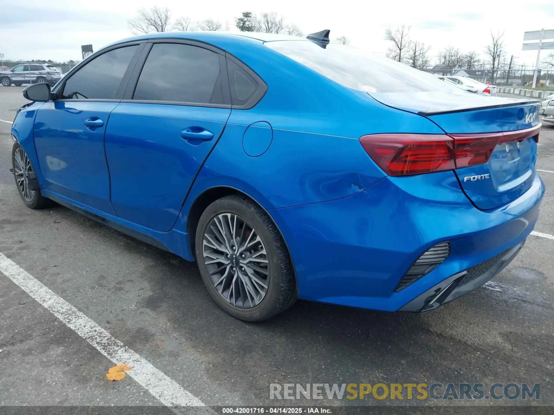 3 Photograph of a damaged car 3KPF54AD8NE505593 KIA FORTE 2022