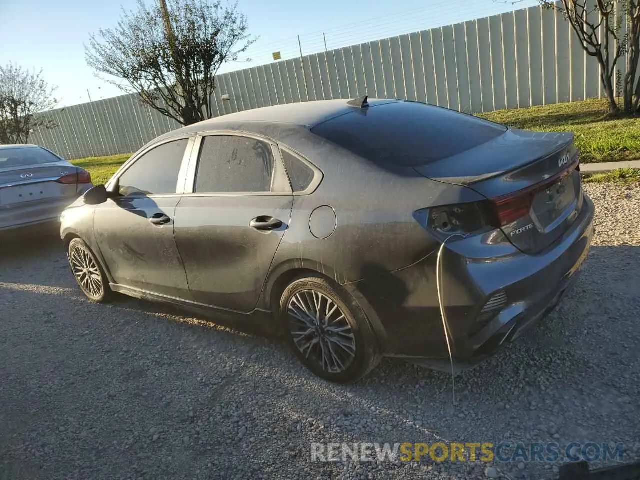 2 Photograph of a damaged car 3KPF54AD9NE432234 KIA FORTE 2022