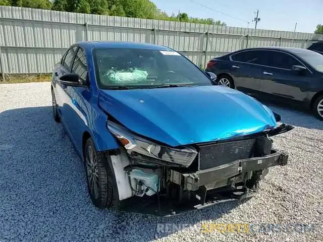 10 Photograph of a damaged car 3KPF54AD9NE444562 KIA FORTE 2022