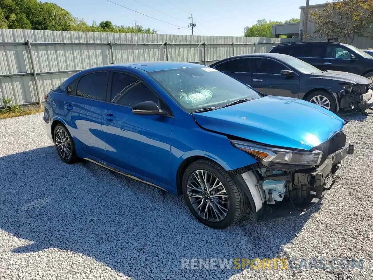 4 Photograph of a damaged car 3KPF54AD9NE444562 KIA FORTE 2022