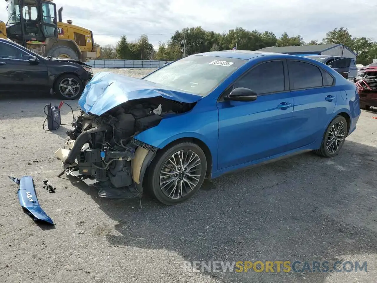 1 Photograph of a damaged car 3KPF54AD9NE450006 KIA FORTE 2022