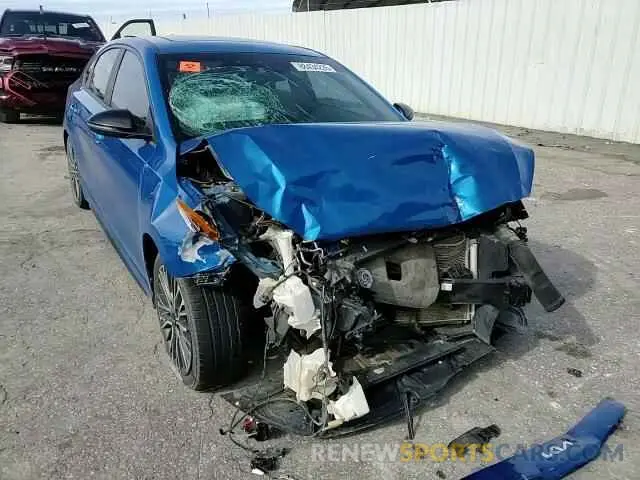 10 Photograph of a damaged car 3KPF54AD9NE450006 KIA FORTE 2022