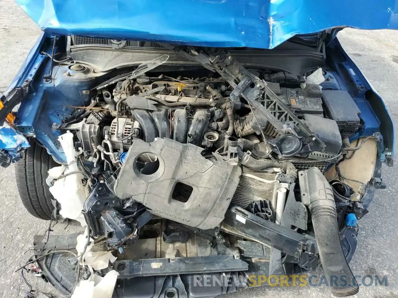 12 Photograph of a damaged car 3KPF54AD9NE450006 KIA FORTE 2022