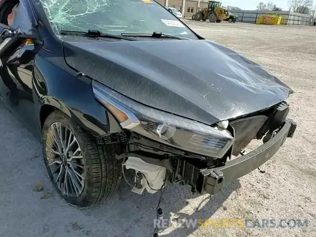 13 Photograph of a damaged car 3KPF54AD9NE451351 KIA FORTE 2022