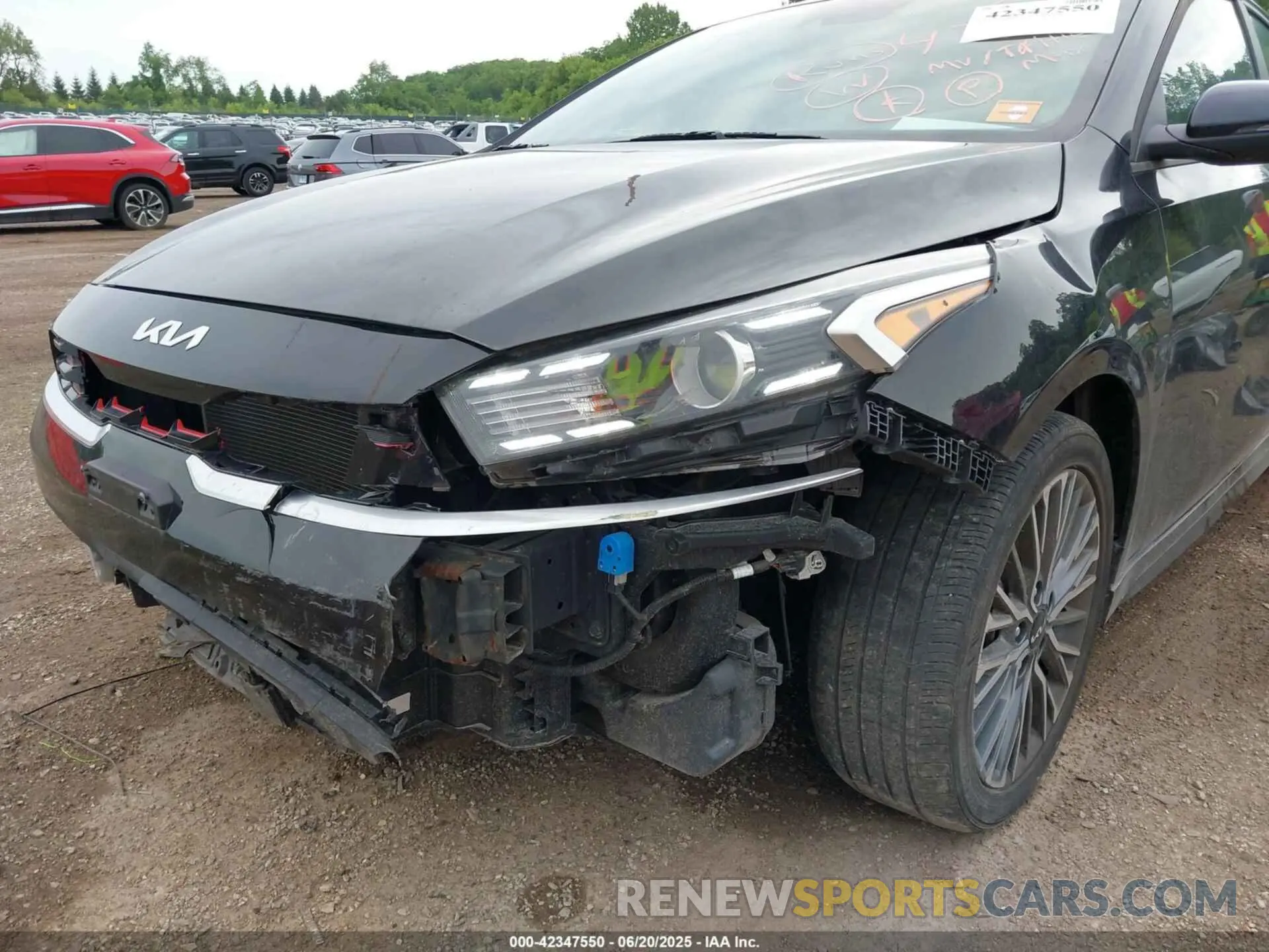 6 Photograph of a damaged car 3KPF54AD9NE478579 KIA FORTE 2022