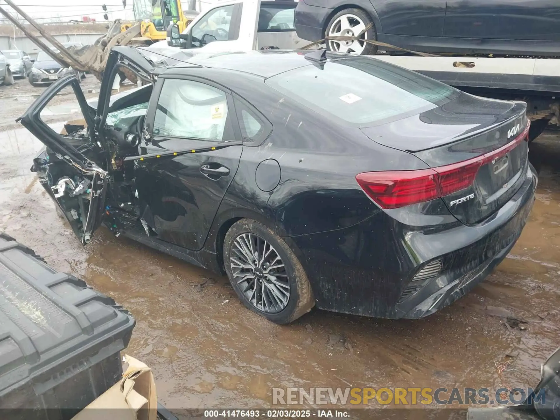 3 Photograph of a damaged car 3KPF54AD9NE488982 KIA FORTE 2022