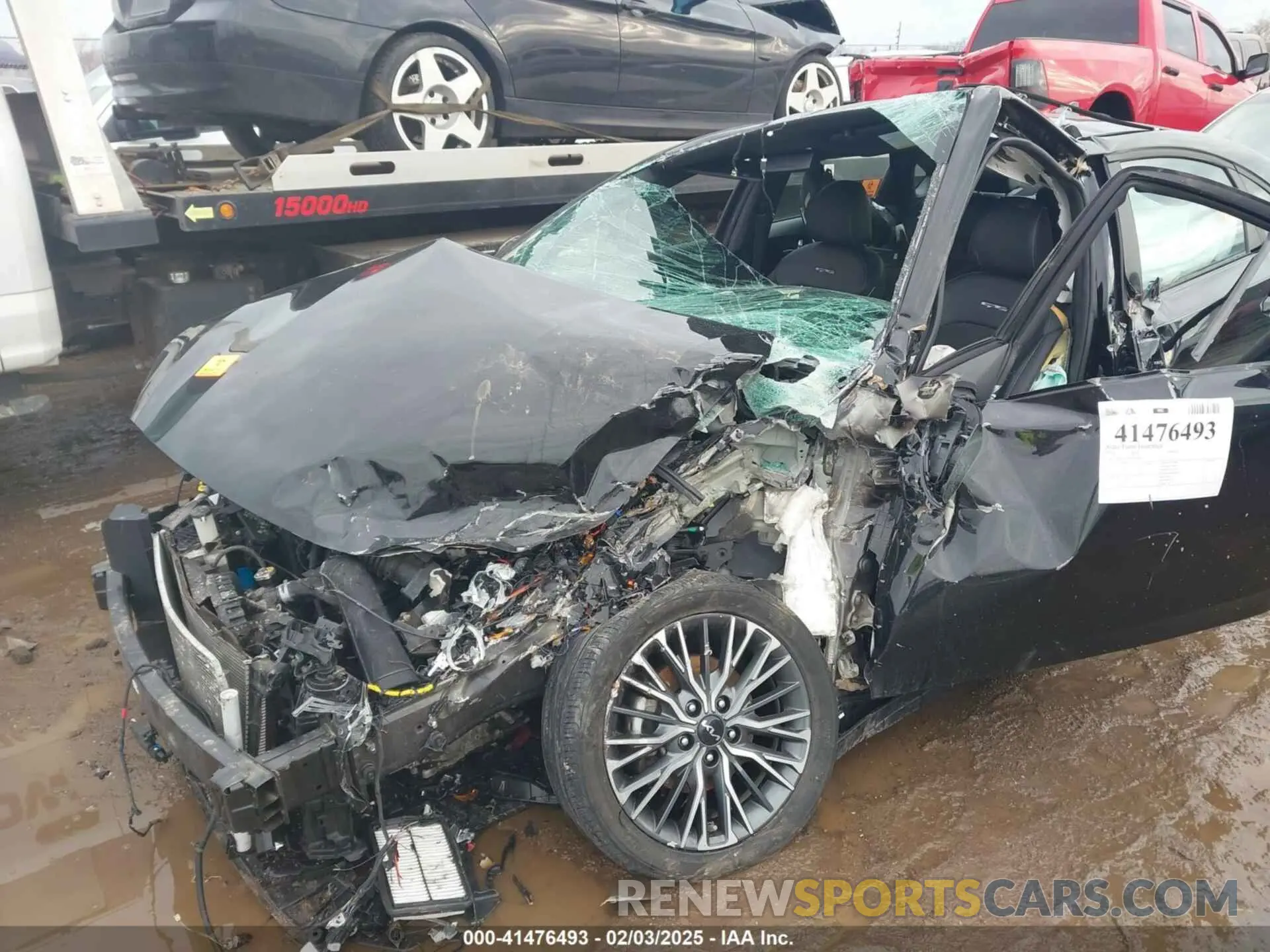 6 Photograph of a damaged car 3KPF54AD9NE488982 KIA FORTE 2022