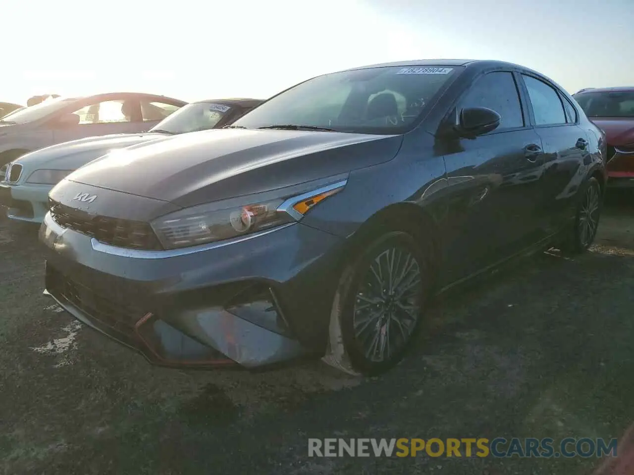 1 Photograph of a damaged car 3KPF54AD9NE492885 KIA FORTE 2022