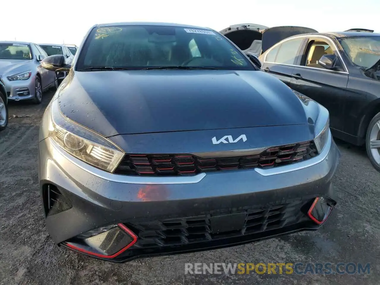 5 Photograph of a damaged car 3KPF54AD9NE492885 KIA FORTE 2022