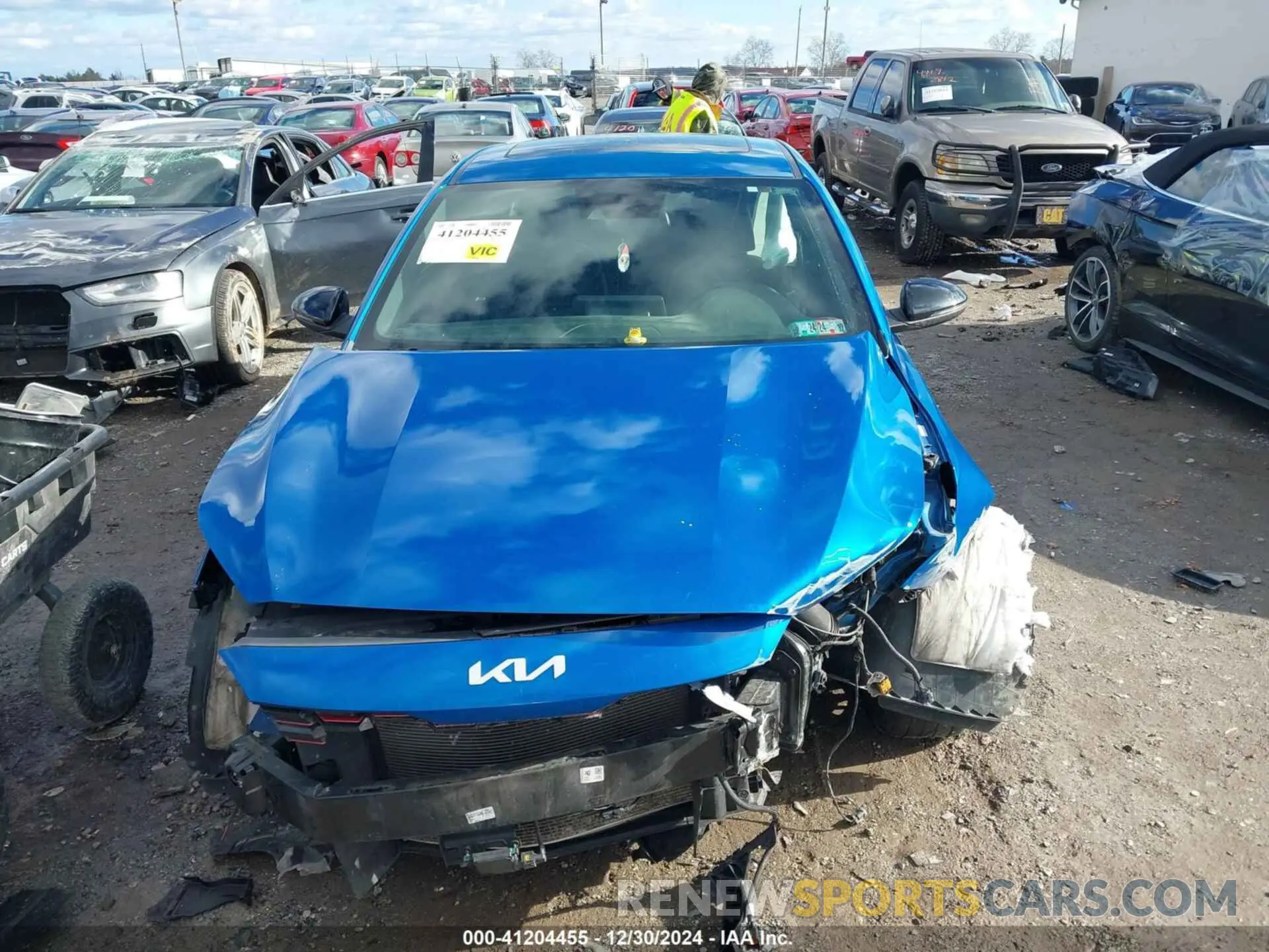 12 Photograph of a damaged car 3KPF54ADXNE426104 KIA FORTE 2022