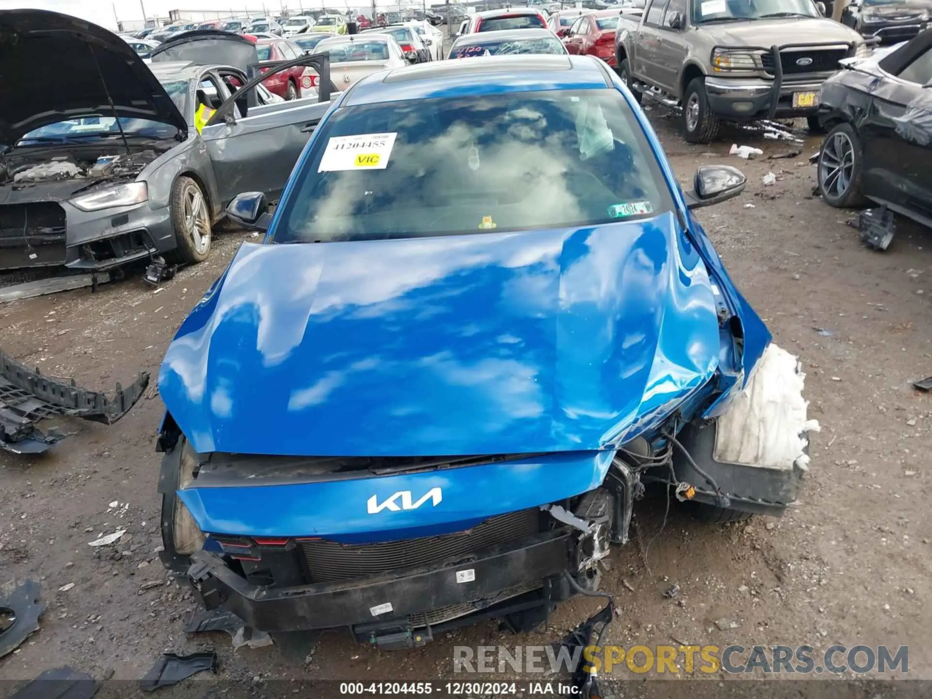 6 Photograph of a damaged car 3KPF54ADXNE426104 KIA FORTE 2022