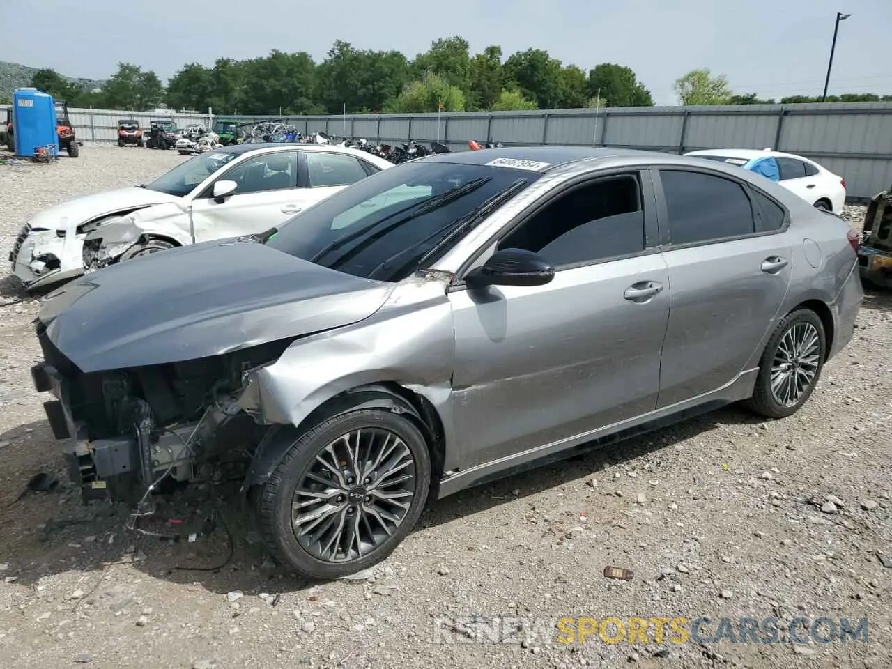 1 Photograph of a damaged car 3KPF54ADXNE436065 KIA FORTE 2022