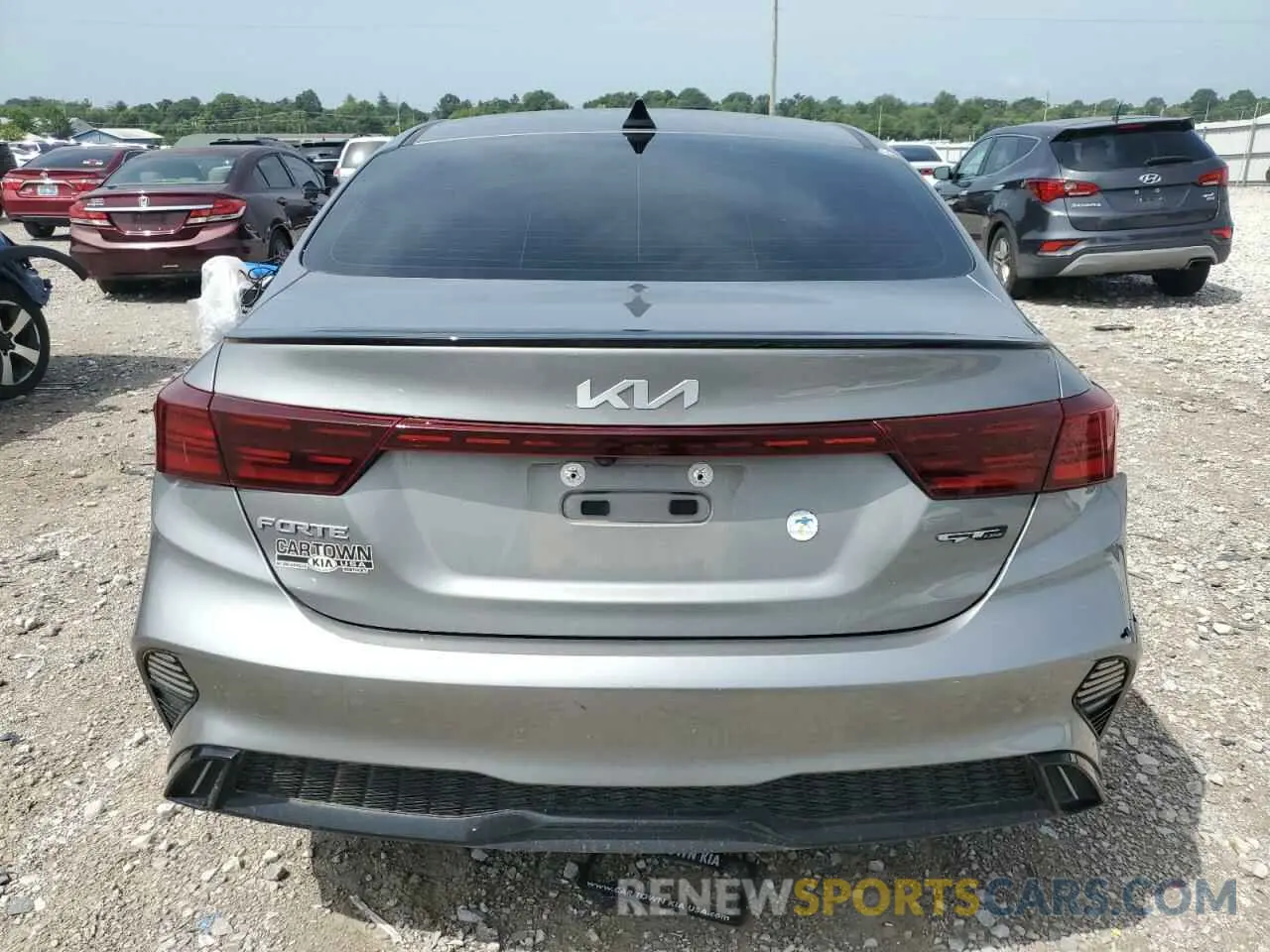 6 Photograph of a damaged car 3KPF54ADXNE436065 KIA FORTE 2022
